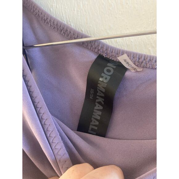 NWT Norma Kamali Diana Gown Powder Purple Bodycon Cocktail Dress REVOLVE XS - Picture 5 of 7